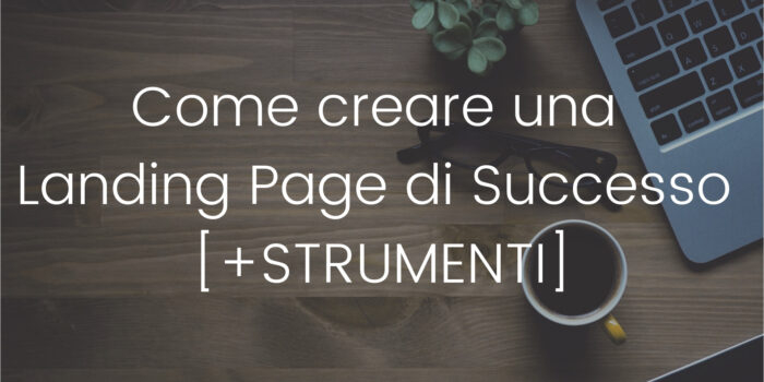 come creare landing page